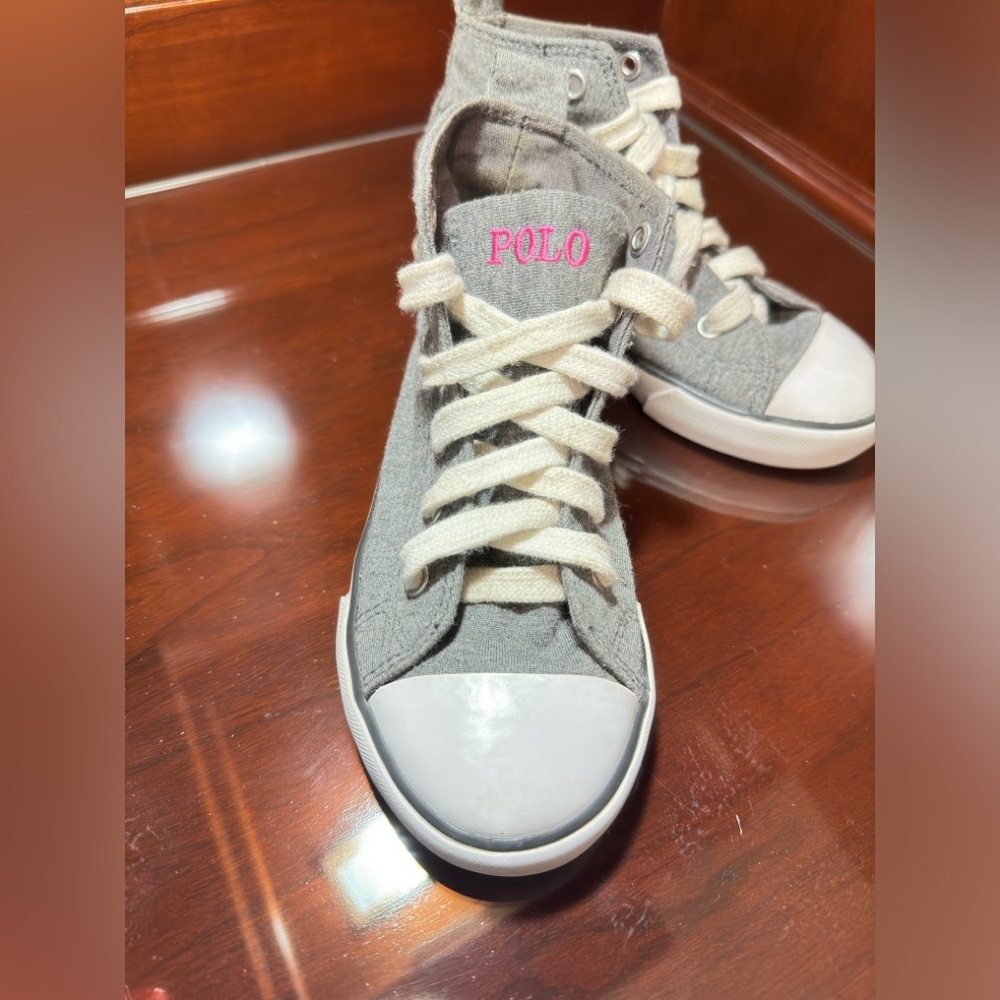 Polo Ralph Lauren “converse style” shoes for girls- size 11
